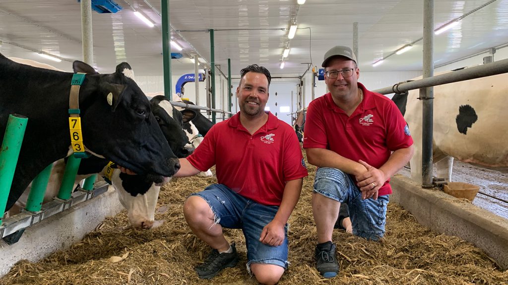 Francis et Yanick Lapointe, deux des trois copropriétaires.