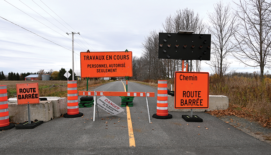 Les citoyens ont hâte de savoir quand la route sera reconstruite et quel en sera le tracé.