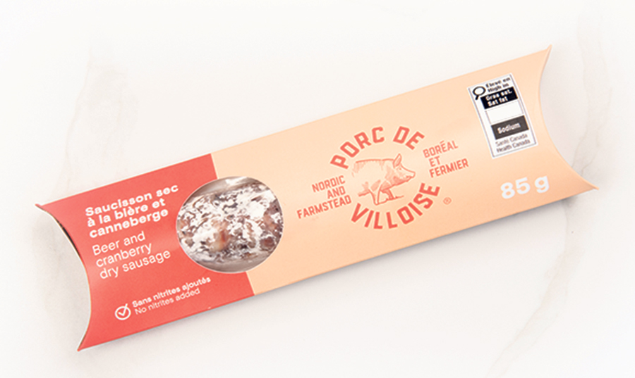 Les charcuteries Porc de Villoise portent les mentions « fermier » et « boréal », des termes qui intriguent.