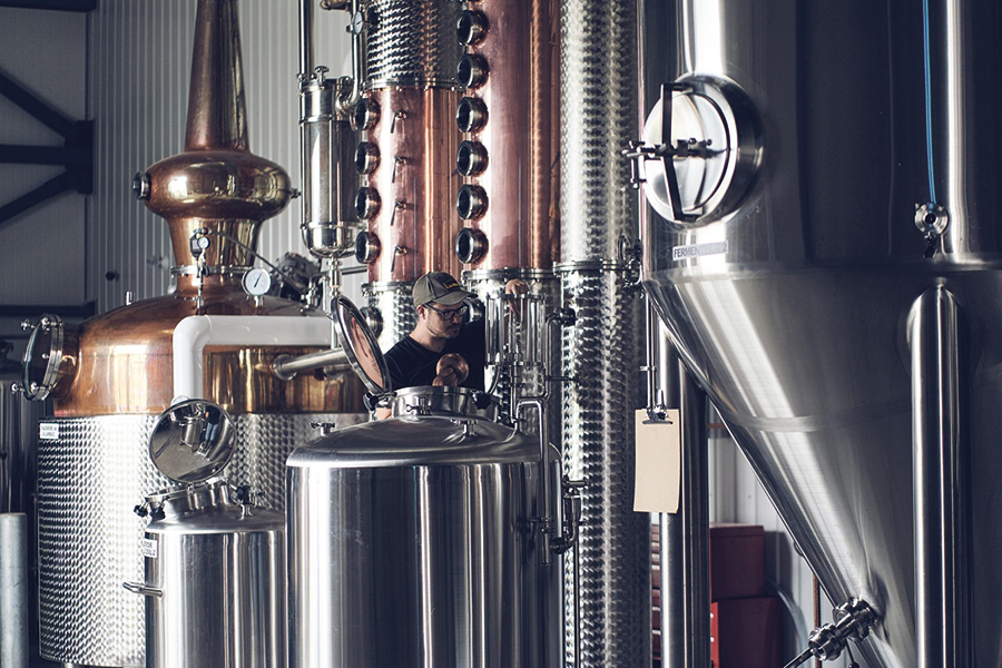 Photo : Distillerie Grand Dérangement
