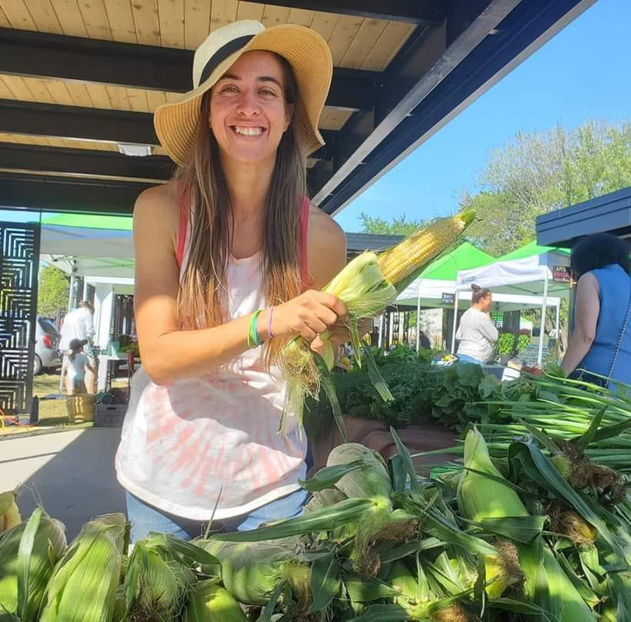 Stéfany Plante, présidente de 33 hectares et propriétaire de la Ferme au septième sol. Photo : Gracieuseté de la Ferme au septième sol