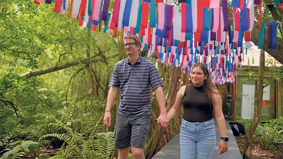 André et Marie-Pier découvrent à la fois l’amour, la vie de couple, et de nouveaux Pokémons.