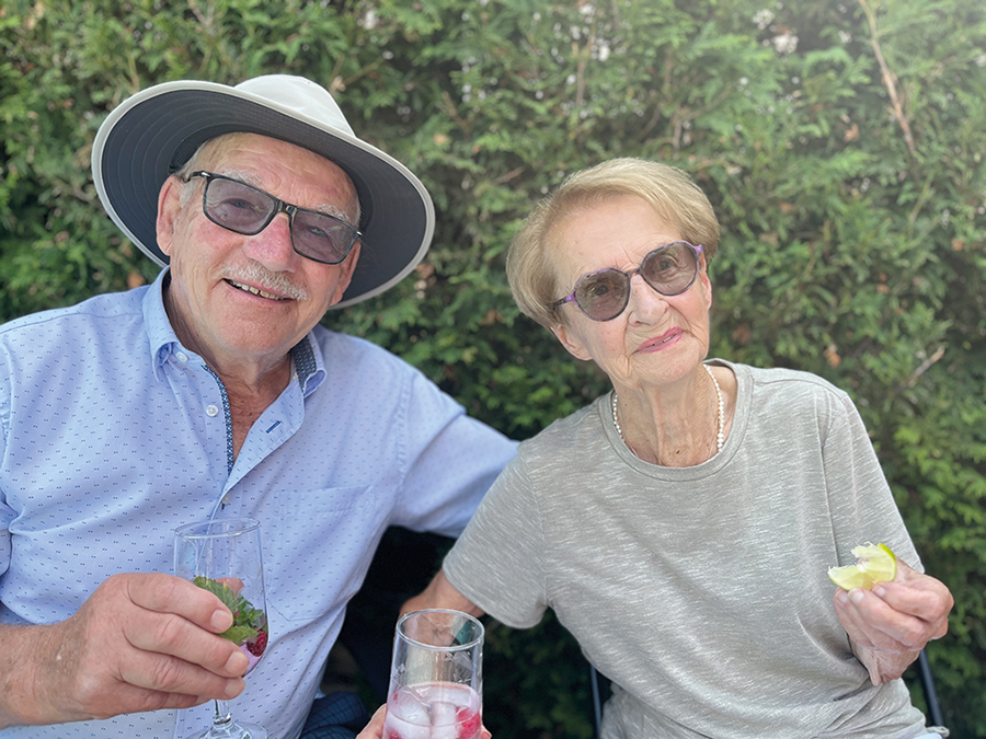 Gemma Roy et Clément Lajoie, des grands-parents fiers de voir une troisième génération arriver à la tête de l’entreprise qu’ils ont fondée.