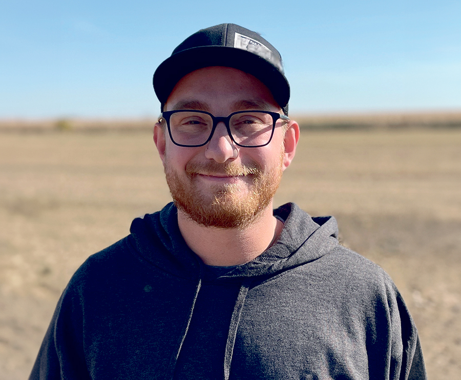 L’agriculteur se donne pour mission de rendre la ferme plus durable, tant d’un point de vue économique qu’environnemental. Photo : Gracieuseté de William Overbeek
