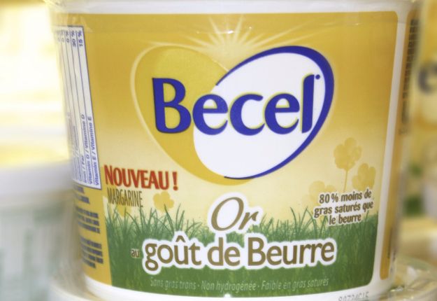 L’étiquetage de la margarine pourra bientôt afficher le mot « beurre » de façon légale s’il n’y a pas de confusion sur l’origine du produit. Crédit photo : Archives/TCN