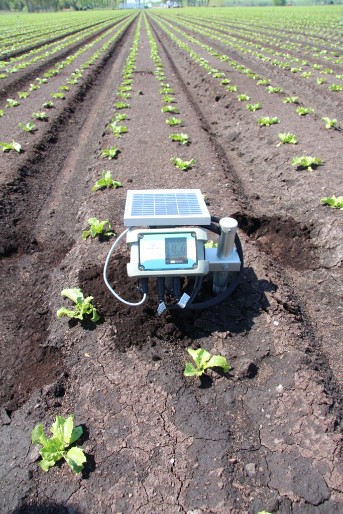 Un tensiomètre qui transmet ses données par Wi-Fi et qui est alimenté par un panneau solaire.