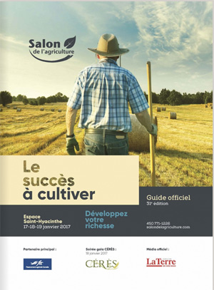 Consultez dès maintenant le guide officiel du Salon de l'agriculture 2017.