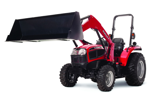 Le constructeur indien a lancé en 2014 sa série de tracteurs 3500 de qualité supérieure, propulsés par un moteur Mahindra de 2,7 L à injection directe. Crédit photo : Mahindra