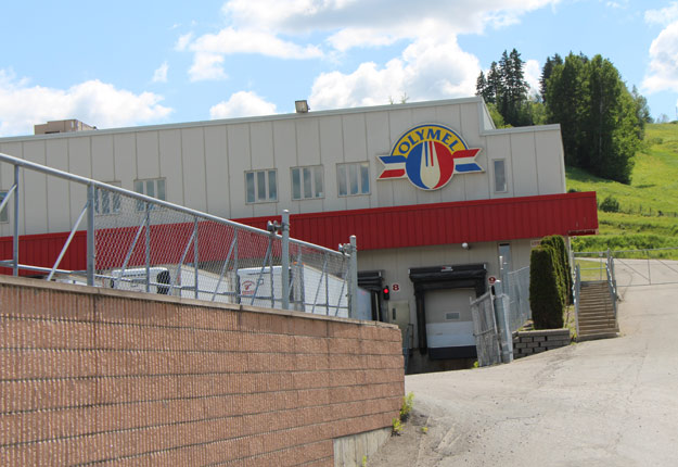 L’usine d’Olymel à Vallée-Jonction. Crédit photo: Archives TCN