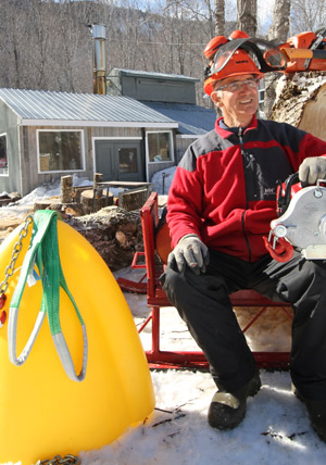 Grâce aux treuils portables de Portable Winch, le dos est épargné et le travail est beaucoup plus efficace.
