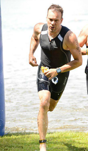 Amateur de sport d’endurance, Mario Plouffe, inventeur du gel Brix, est aussi acériculteur au mont Yamaska à Saint-Paul-d’Abbotsford. Crédit photo: Gracieuseté Mario Plouffe