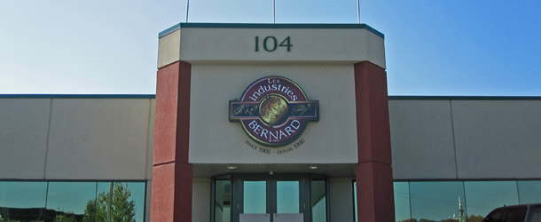 L’an dernier, Les industries Bernard & Fils ont doublé la superficie de leur usine de transformation construite en 2006, à Saint-Victor. Crédit : Gracieuseté des Industries Bernard & Fils