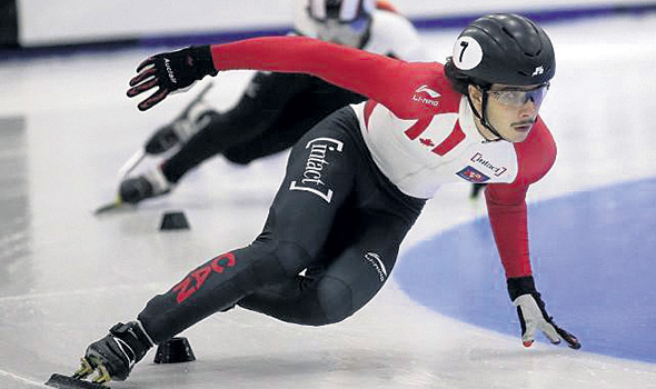Samuel Girard a été double médaillé à ses premiers Jeux olympiques, à PyeongChang en 2018. Crédit photo: Gracieuseté