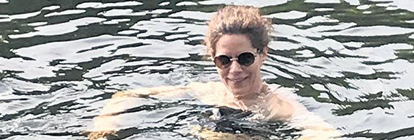 La première à l’eau dès que les glaces sont fondues.