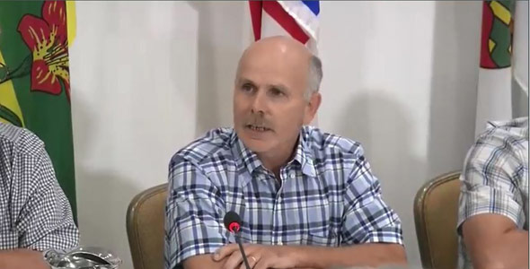 « J’ai immigré il y a 30 ans à cause de la gestion de l’offre. J’ai vu ce qui est arrivé aux producteurs de lait européens », a témoigné Gerritt Damsteegt, le président des Producteurs laitiers de la Nouvelle-Écosse.