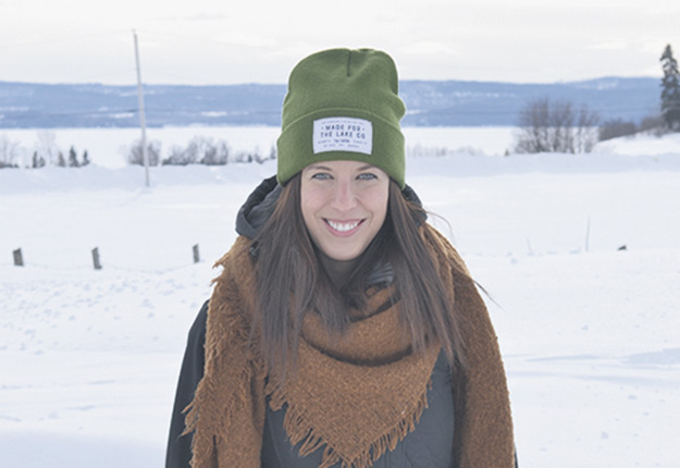 Sabrina Audet-Godin est la nouvelle travailleuse de rang pour la région du Témiscamingue. Crédit photo : Gracieuseté de Sabrina Audet-Godin