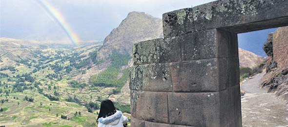 Ruines inca, au Pérou. Crédit photo : David Riendeau
