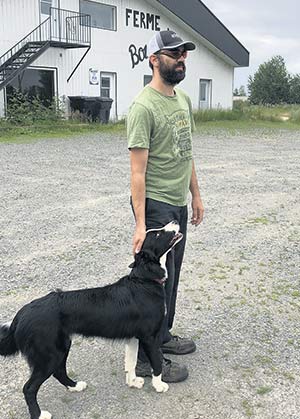 Bruno Fortin a vendu son troupeau laitier après avoir fait une dépression, l’an dernier. Gracieuseté de Bruno Fortin