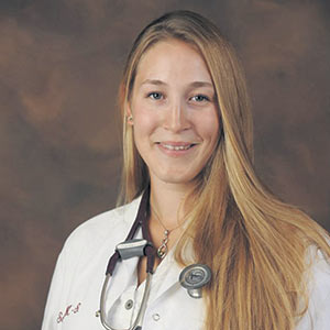 Sophie Mainguy-Seers est candidate au Ph. D. à la Faculté de médecine vétérinaire de l’Université  de Montréal et participe au Laboratoire de recherche sur l’asthme équin.