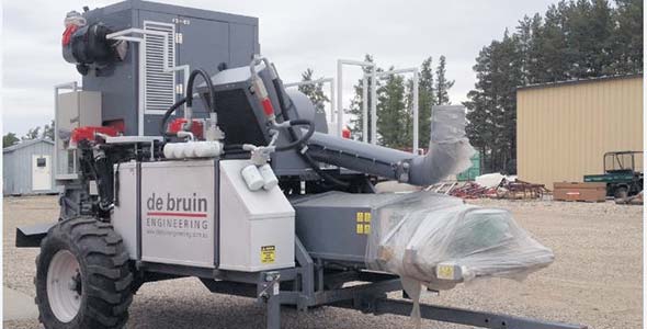 Le Harrington Seed Destructor. Photo : Agriculture et Agroalimentaire Canada