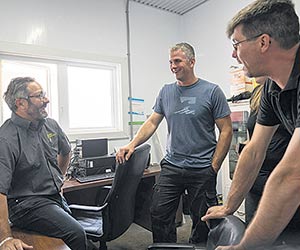 Les conseillers accompagnent les producteurs avant, pendant et après la transition, pour s’assurer qu’ils soient bien prêts à se lancer dans l’aventure. Photo : Gracieuseté de Sollio Agriculture