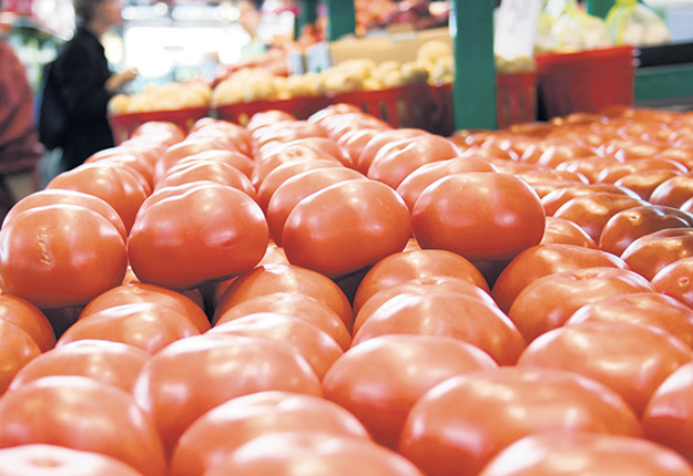 Tout le marché nord-américain est au ralenti depuis près de deux mois, puisque l’offre de tomates en épicerie surpasse la demande. Photo : Archives/TCN