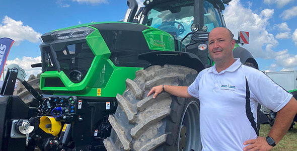 James Dion, le responsable des tracteurs Deutz au Canada.