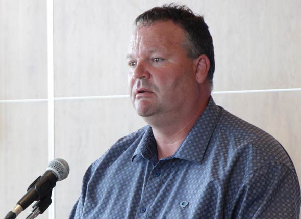 David Duval, président des Éleveurs de porcs du Québec, n’avait pas le cœur à la fête mercredi, après avoir appris que la grève des employés de l’usine d’Olymel de Vallée-Jonction se poursuivait.