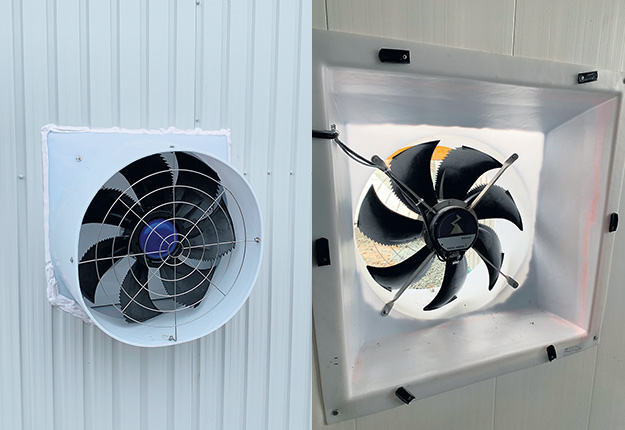 IEL Technologie agricole est la seule entreprise à offrir les ventilateurs EC Blue de la compagnie Ziehl-Abegg au Québec et au Canada.