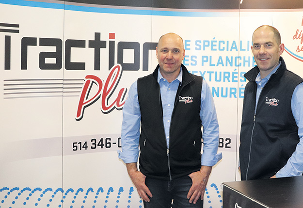 Louis Corbeil, consultant, et Andreas Rempfler, propriétaire et consultant de Traction Plus. Photos : Gracieuseté Traction Plus