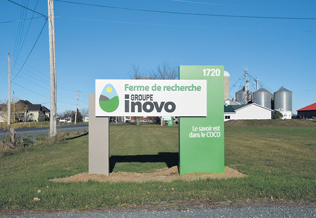 La nouvelle ferme de recherche en production avicole est établie à Saint-Wenceslas dans le Centre-du-Québec. Photos : Gracieuseté de la FPOQ