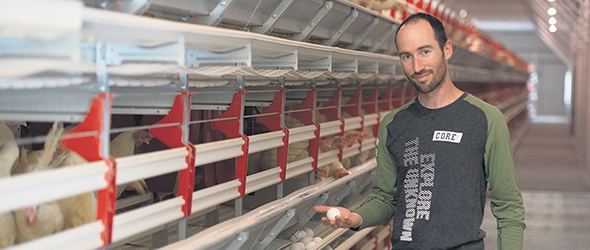 Jean-Philippe Richard ne manque pas d’idées pour assurer l’avenir de la ferme tout en diminuant son empreinte environnementale.