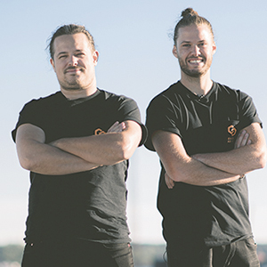 Olivier Lebrun et Jimmy Riopel-Thibault