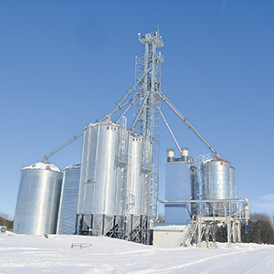 Depuis 2017, la Ferme Genlouis, à Yamaska, a entrepris de renouveler complètement son plan d’entreposage de grains.