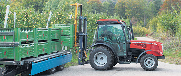Le nouveau tracteur spécialisé de McCormick, le X4F, associe la puissance à la légèreté afin de manœuvrer dans les espaces restreints.
