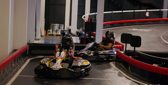 Marc-Antoine et Mélanie ont lâché leur fou et fait la course.