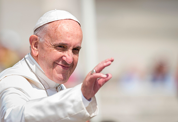 Le pape François. Photo : Shutterstock