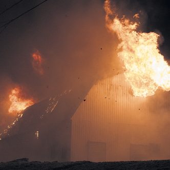 Les incendies sont fréquents dans le milieu agricole. Photo : Archives/TCN