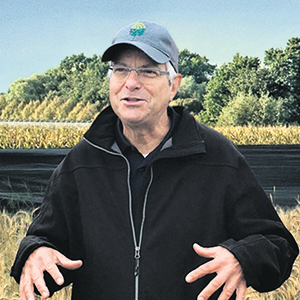 Alexandre Mailloux, ancien directeur
de la ferme de recherche en production
végétale de Sollio.