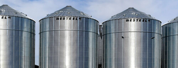 Le silo Westeel est offert chez Les Équipements Laplante et Lévesque.