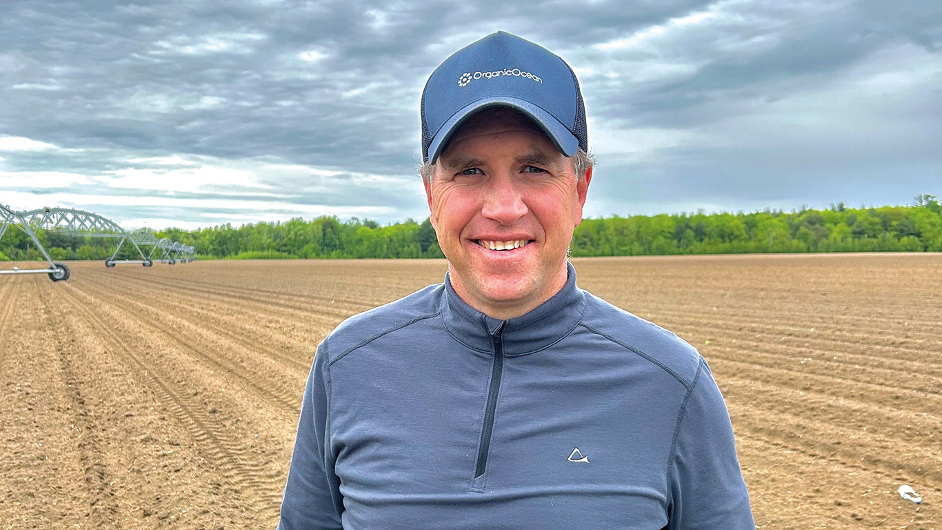 Francis Desrochers, président des Producteurs de pommes de terre du Québec. Photo : Gracieuseté des PPTQ