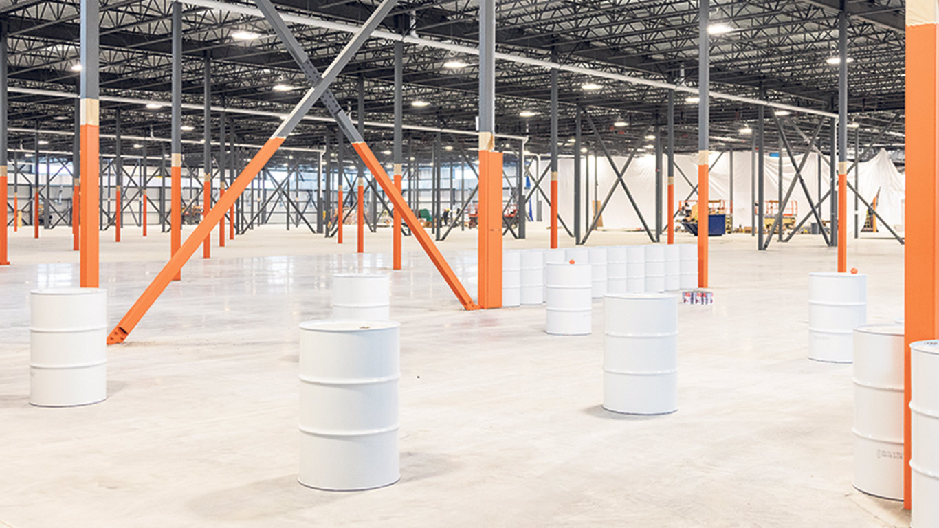 En février dernier, les PPAQ ont inauguré un nouvel entrepôt à Plessisville, dans le Centre-du-Québec, construit au coût de 14 M$. Photo : Gracieuseté des PPAQ
