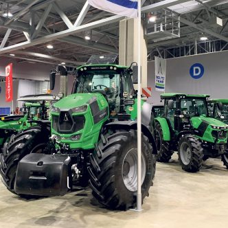 La Série 6 TTV est la nouvelle génération de tracteurs Deutz-Fahr qui amène le confort à un niveau sans précédent, tant par son ergonomie que par son environnement de travail. Photo : Gracieuseté de Deutz-Fahr