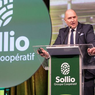 Pascal Houle, chef de la direction de Sollio Groupe Coopératif. Photo : Gracieuseté de Sollio Groupe Coopératif