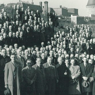 Un congrès général tenu à la Citadelle de Québec, dans les années 1940. Photo : Archives UPA